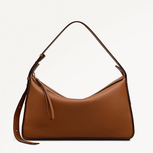 Radley London Toffee Large Ziptop Shoulder Bag