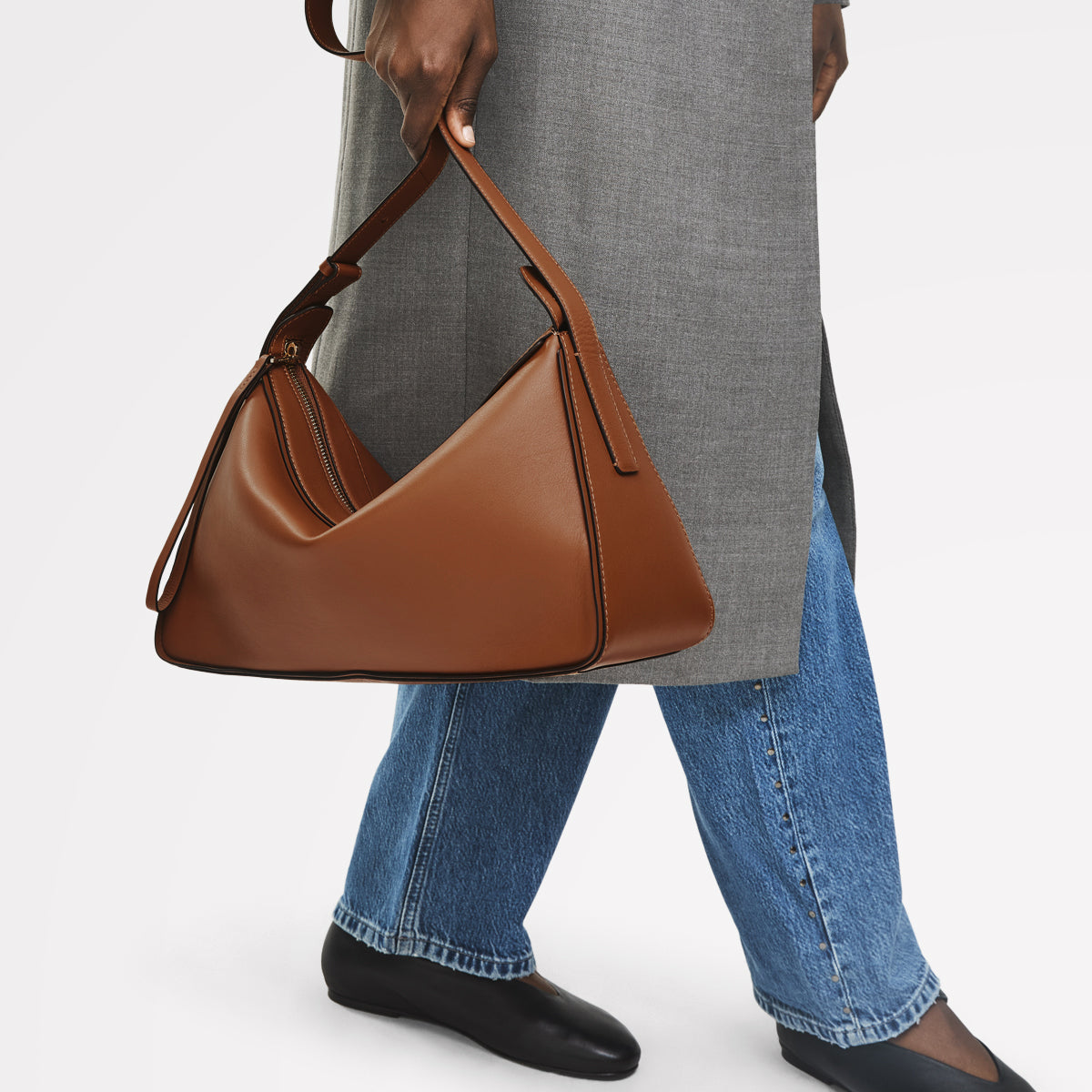 Radley London Toffee Large Ziptop Shoulder Bag