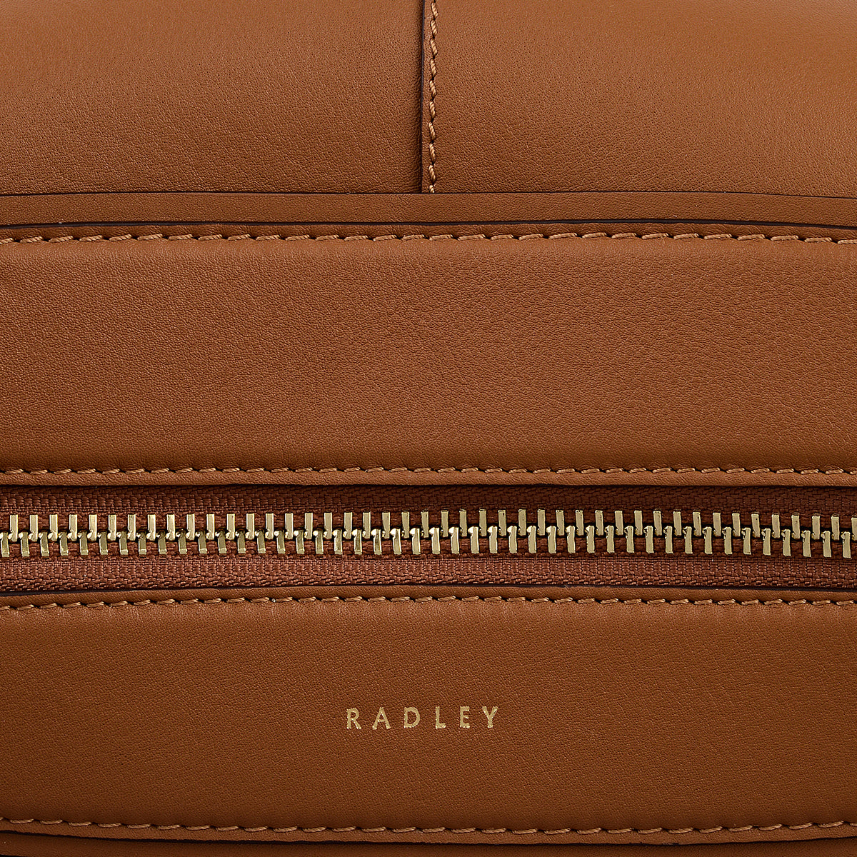 Radley London Toffee Large Ziptop Shoulder Bag
