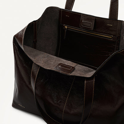Radley London Dark Oak Large Open Top Tote Bag