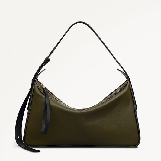 Radley London Pine Needle Large Ziptop Shoulder Bag