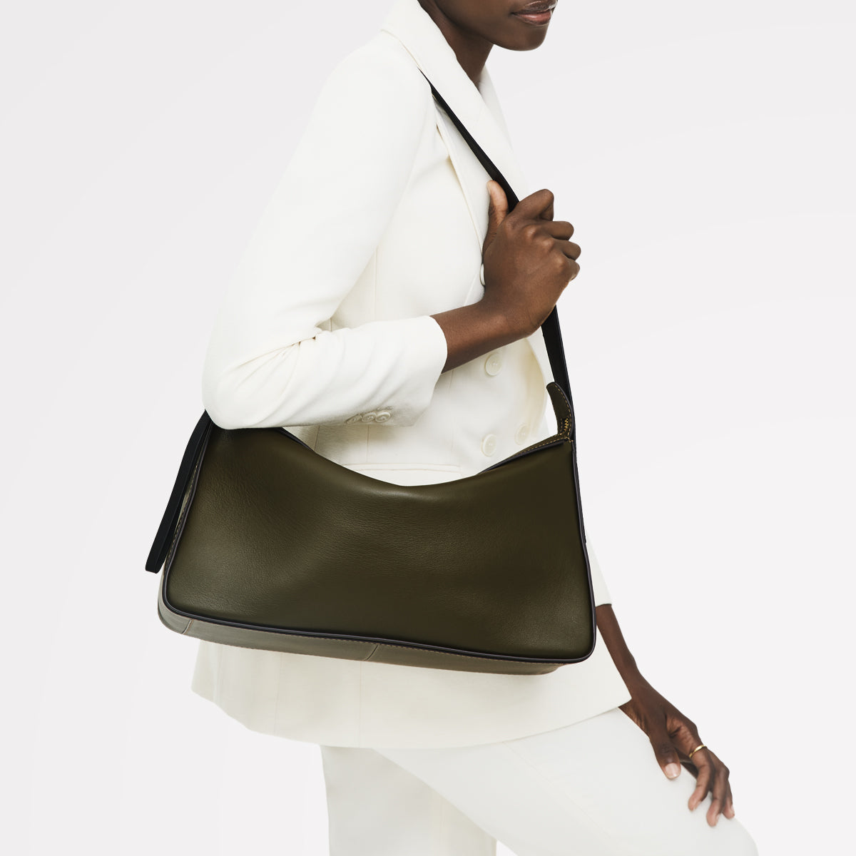 Radley London Pine Needle Large Ziptop Shoulder Bag