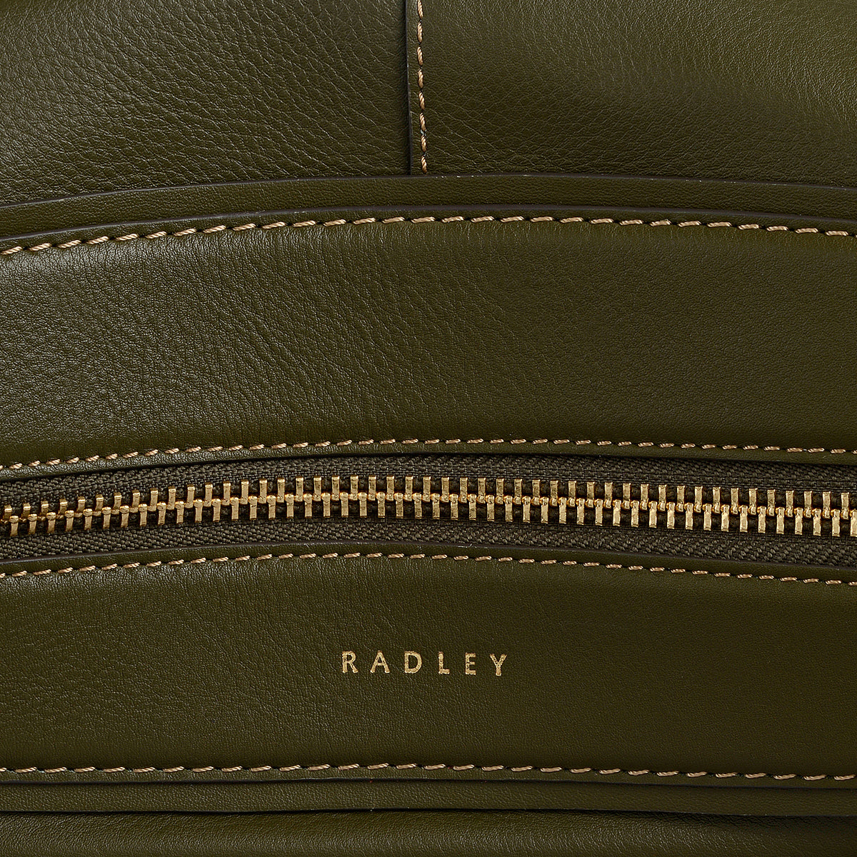 Radley London Pine Needle Large Ziptop Shoulder Bag
