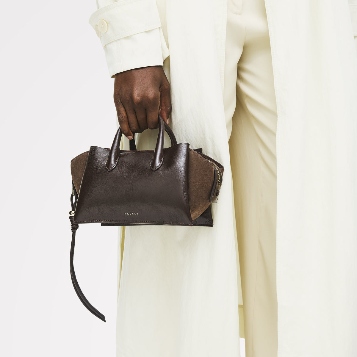 Radley London Dark Oak Small Ziptop Grab Bag