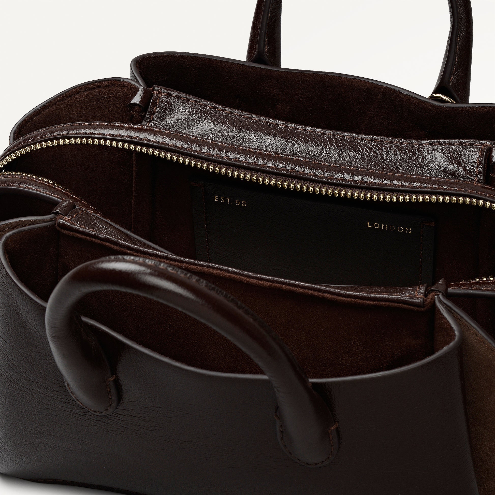 Radley London Dark Oak Small Ziptop Grab Bag