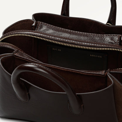 Radley London Dark Oak Small Ziptop Grab Bag