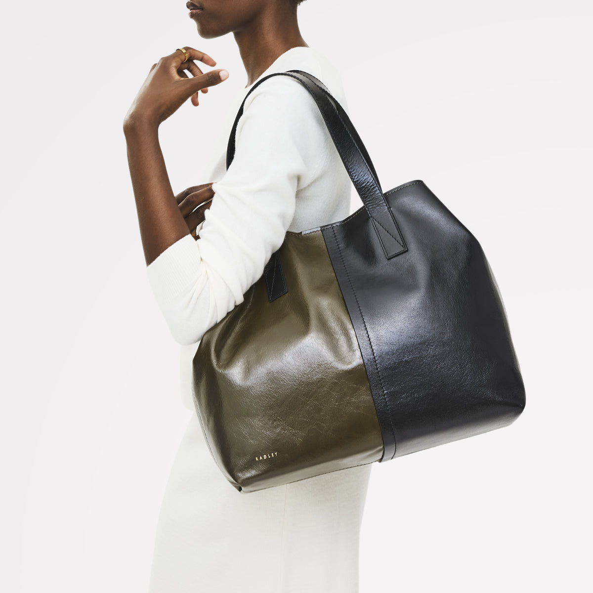 Radley London Pine Needle Large Open Top Tote Bag