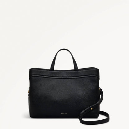 Radley London Black Medium Ziptop Grab Bag