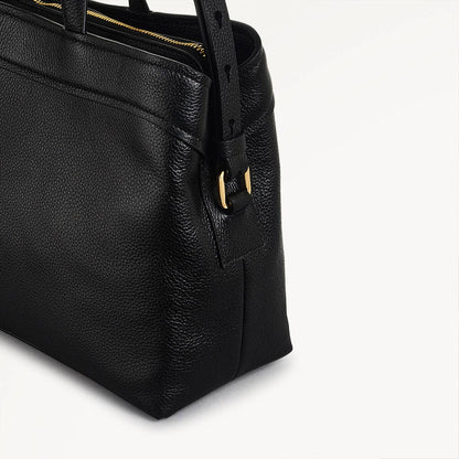 Radley London Black Medium Ziptop Grab Bag