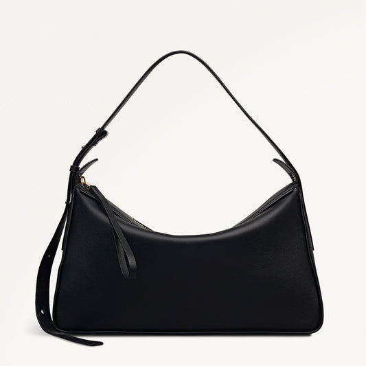 Radley London Black Large Ziptop Shoulder Bag