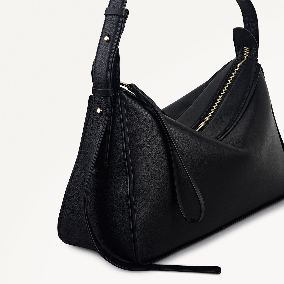 Radley London Black Large Ziptop Shoulder Bag