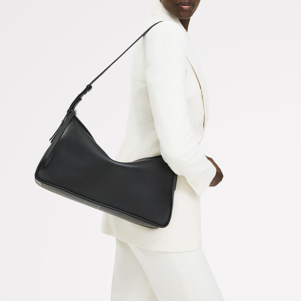 Radley London Black Large Ziptop Shoulder Bag