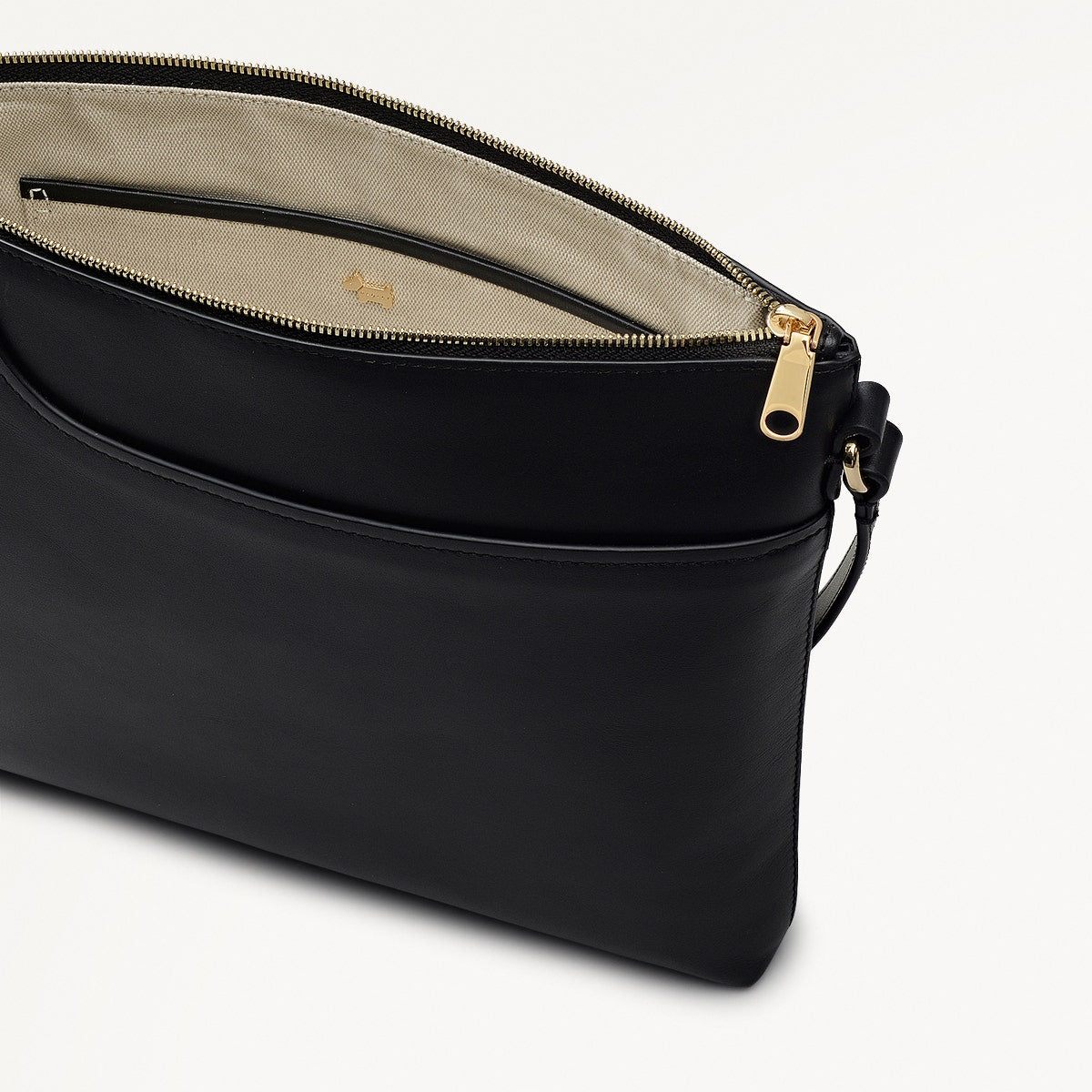 Radley London Black Large Ziptop North-South Cross Body Bag