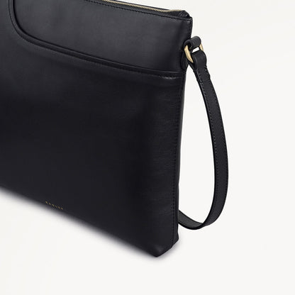 Radley London Black Large Ziptop North-South Cross Body Bag