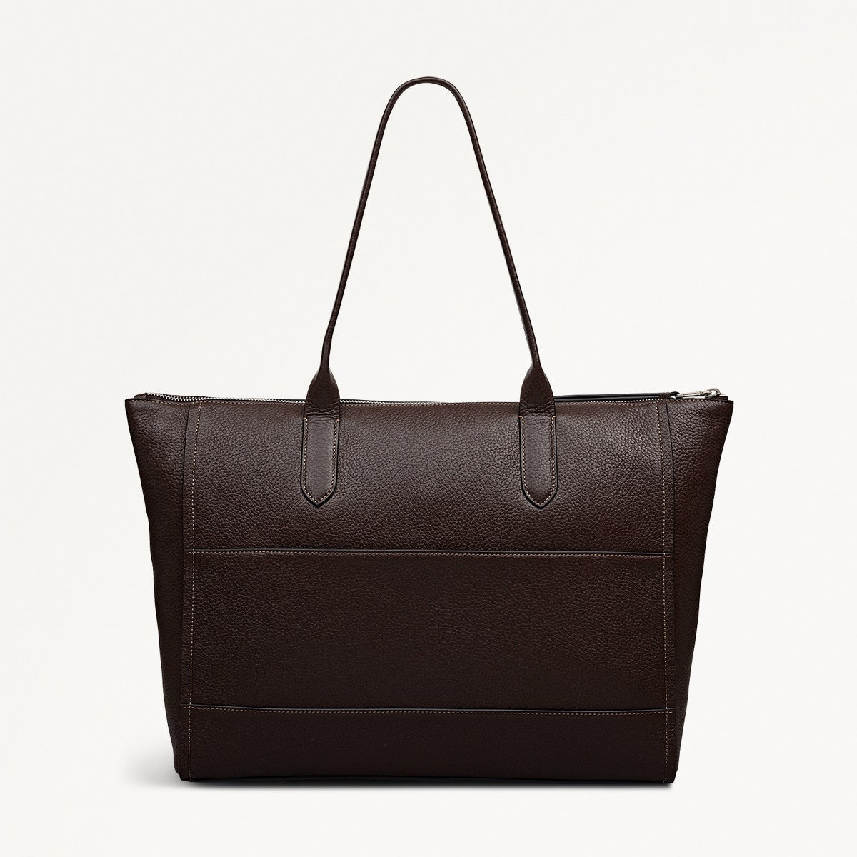 Radley London Dark Oak Medium Ziptop Tote Bag