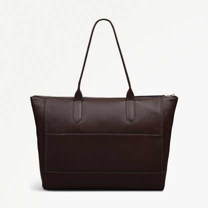 Radley London Dark Oak Medium Ziptop Tote Bag