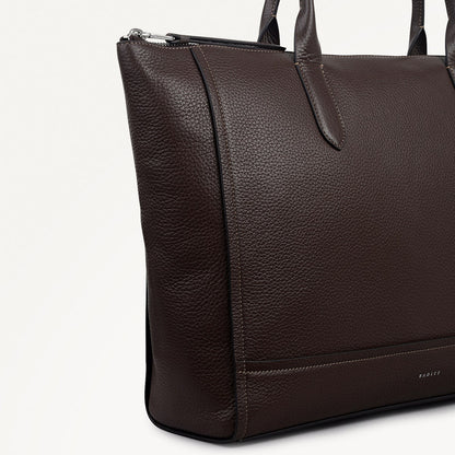 Radley London Dark Oak Medium Ziptop Tote Bag