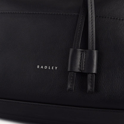 Radley London Black Medium Drawstring Backpack
