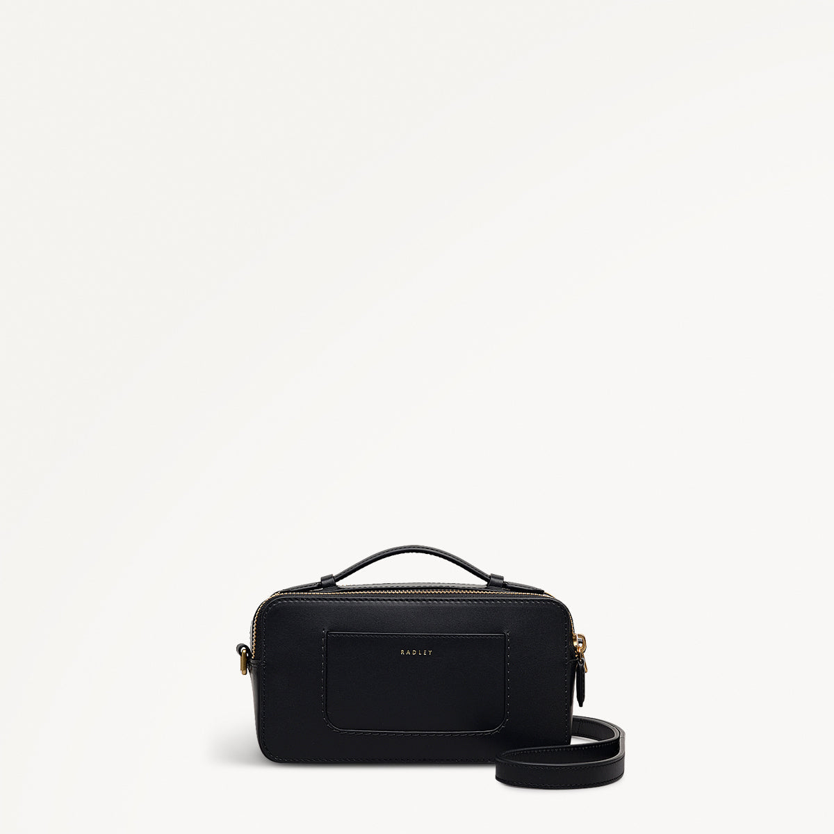 Radley London Black Micro Zip Around Cross Body Bag
