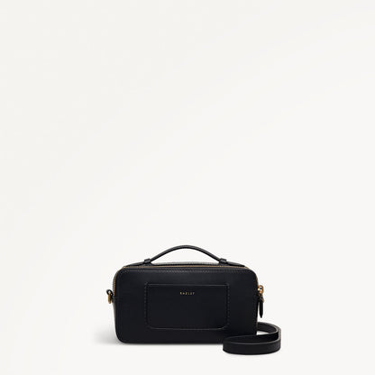 Radley London Black Micro Zip Around Cross Body Bag