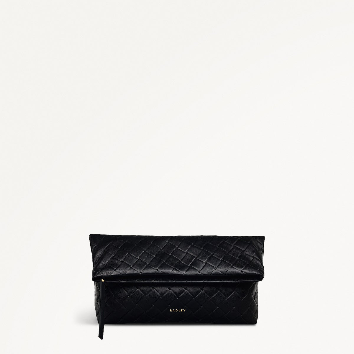 Radley London Black Medium Flapover Clutch Bag