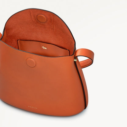 Radley London Orange Peel Small Flapover Cross Body Bag