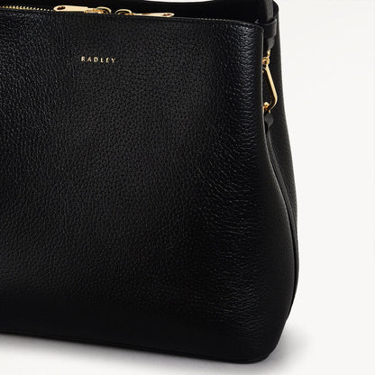 Radley London Black Medium Compartment Cross Body Bag