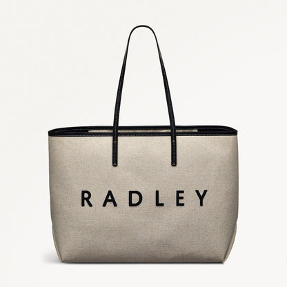 Radley London Black Large Open Top Tote Bag