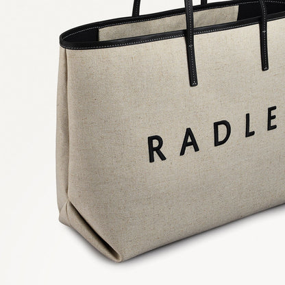 Radley London Black Large Open Top Tote Bag
