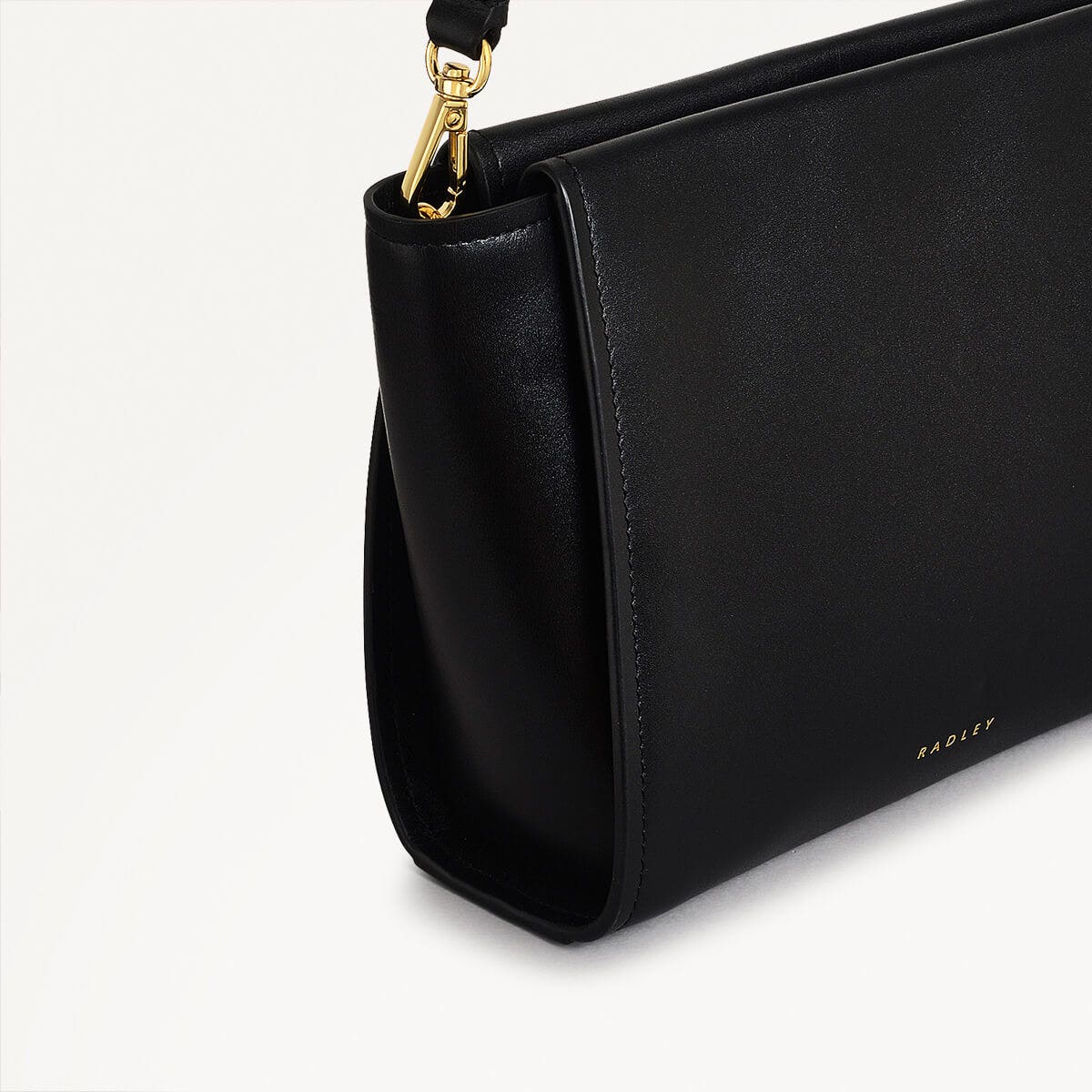 Radley London Black Small Open Top Cross Body Bag