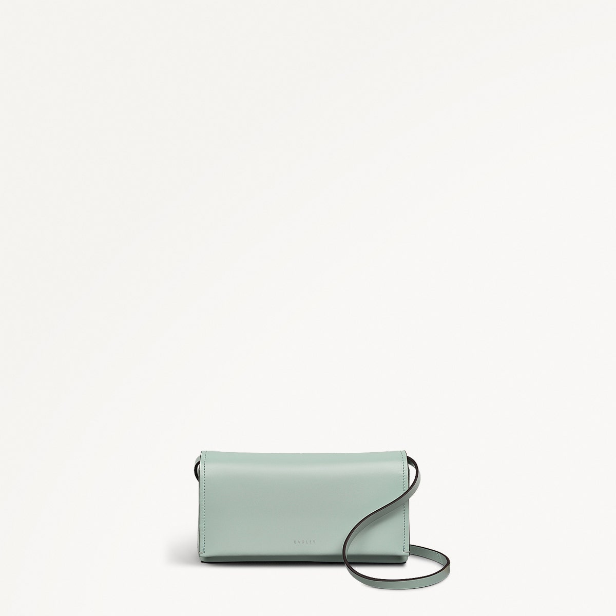 Radley London Deco Green Small Flapover Cross Body Bag