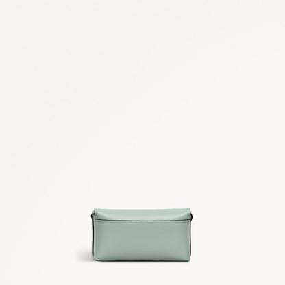 Radley London Deco Green Small Flapover Cross Body Bag