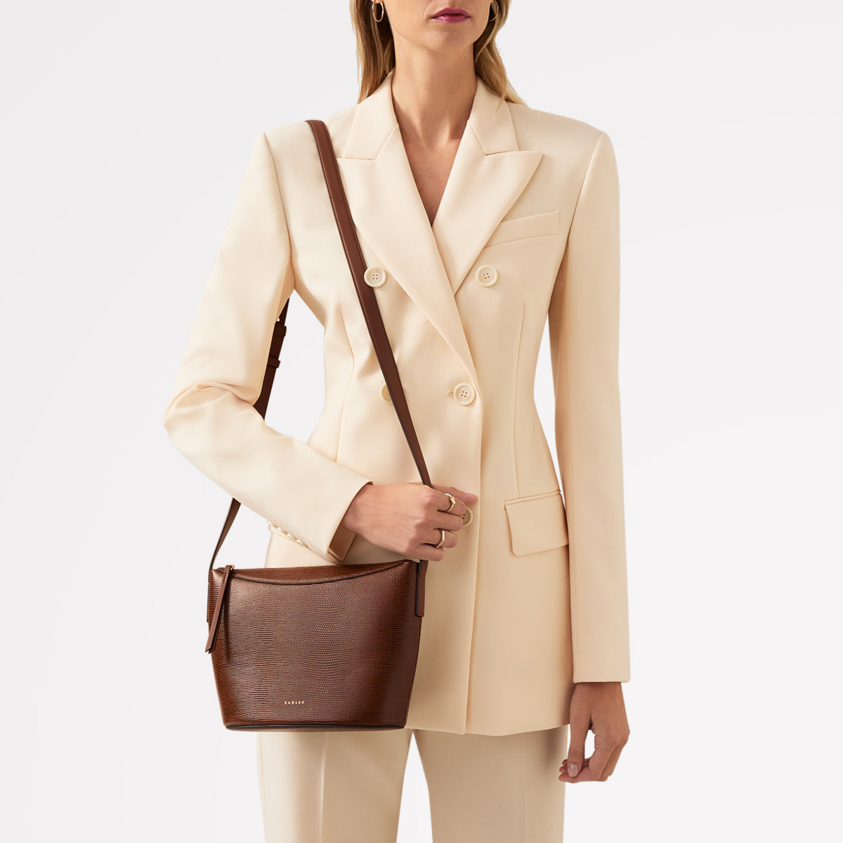 Radley London Saddle Small Ziptop Cross Body Bag