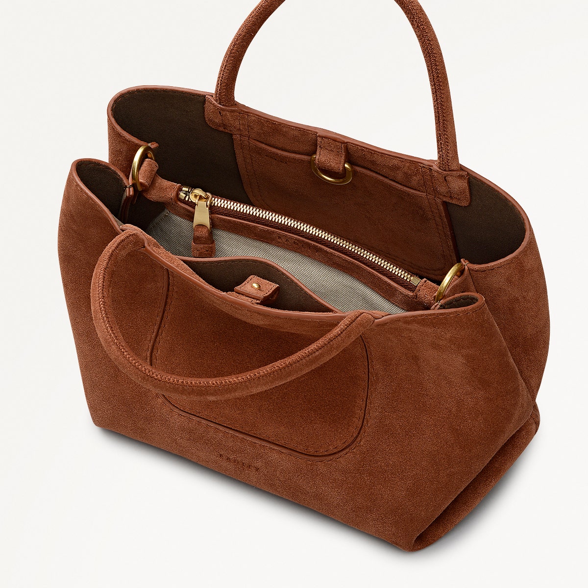 Radley London Russet Small Ziptop Grab Bag