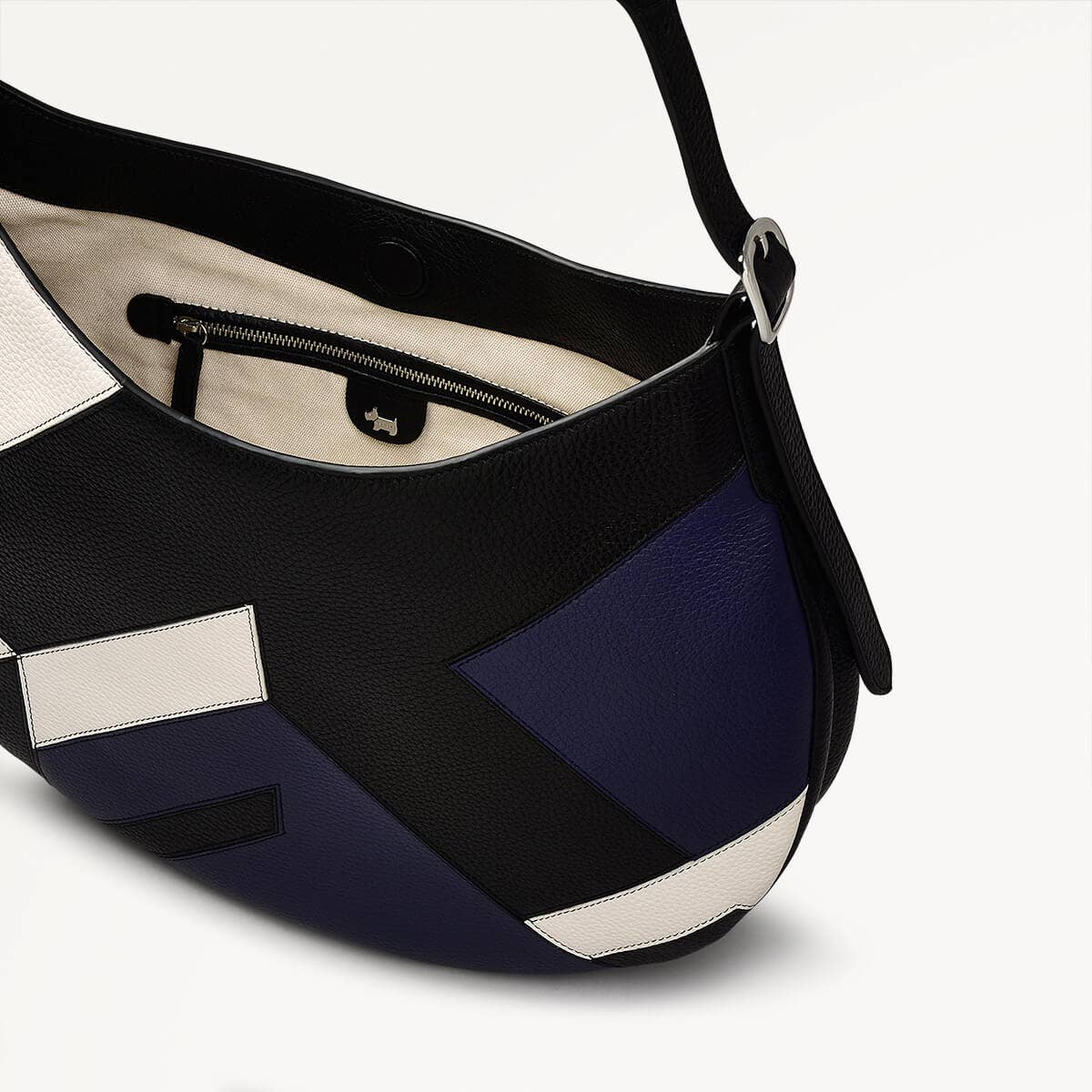 Radley London Black Large Open Top Shoulder Bag