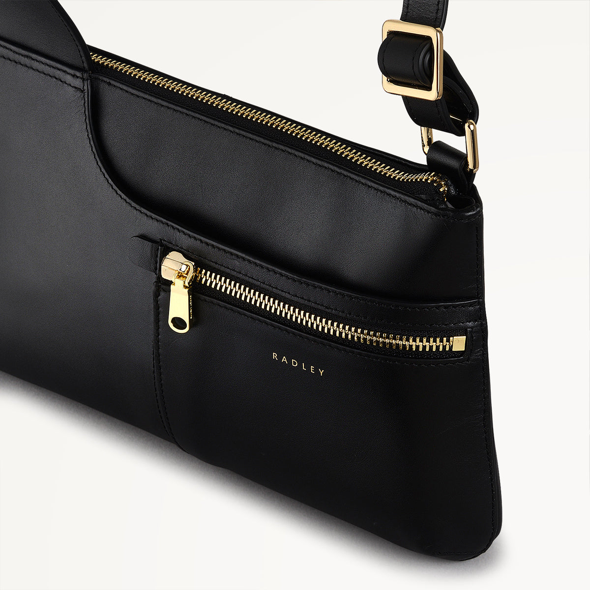 Radley London Black Small Ziptop Cross Body Bag