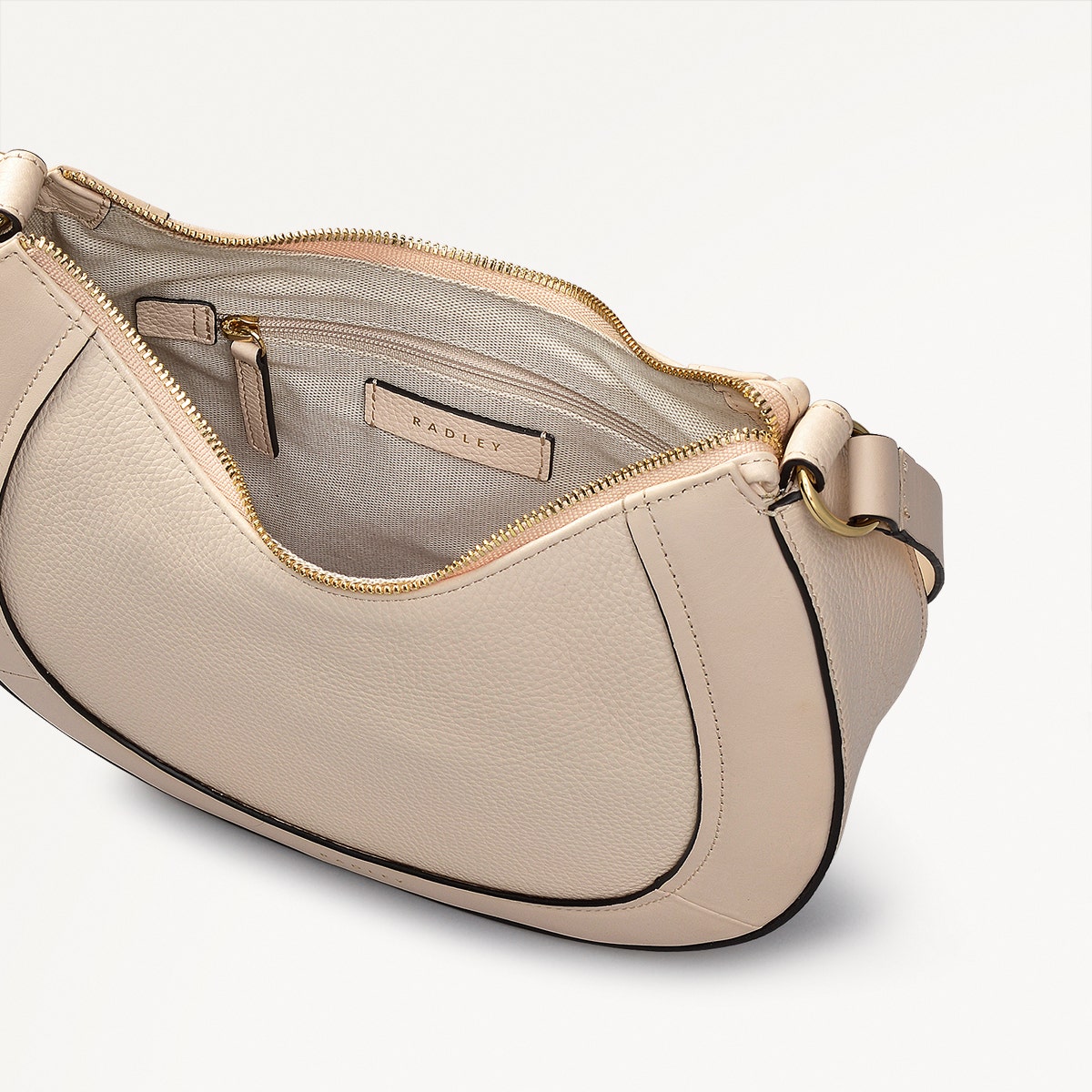 Radley London Oat Milk Small Ziptop Grab Bag