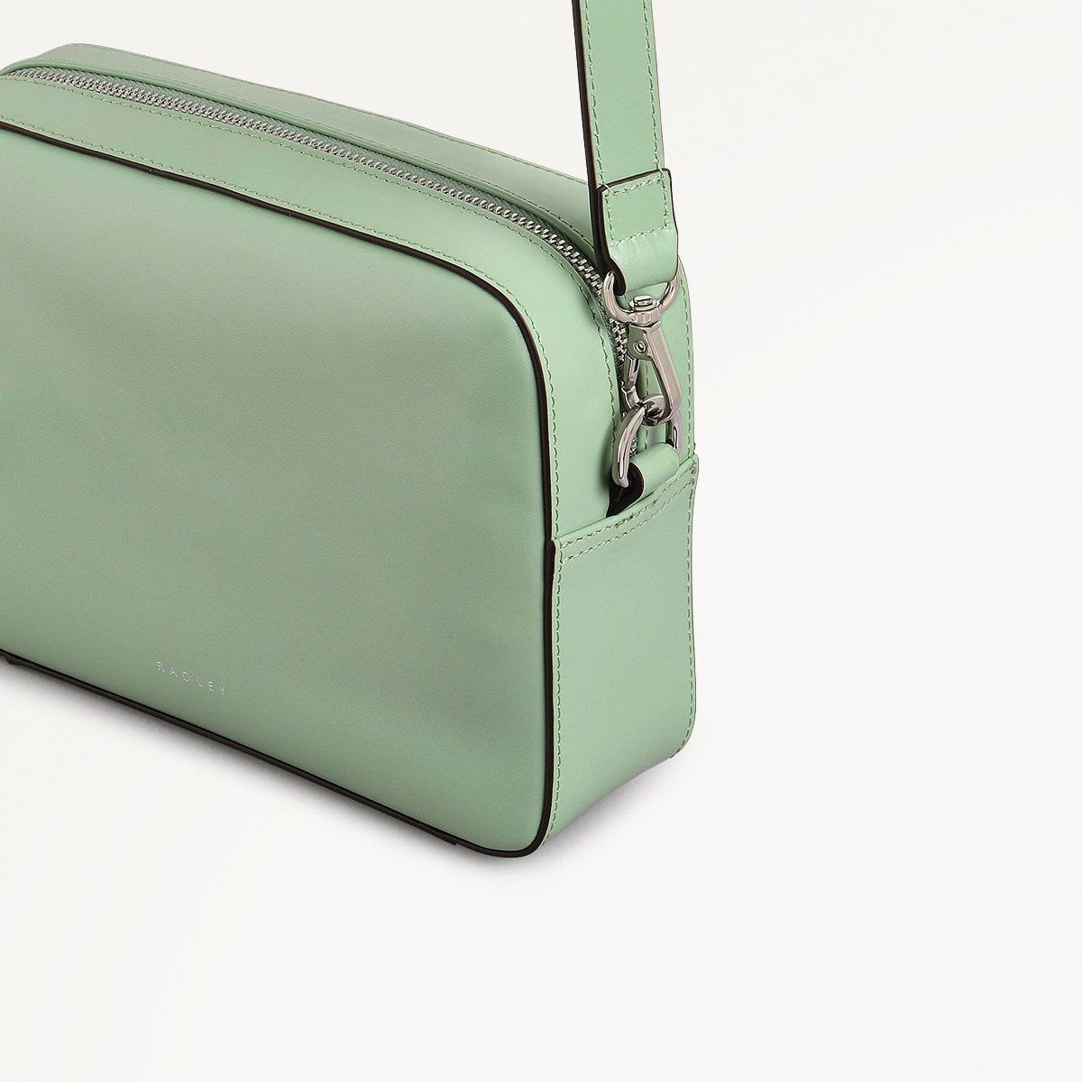Radley London Green Fig Mini Zip Around Cross Body Bag