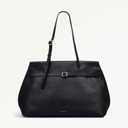 Radley London Black Large Ziptop Shoulder Bag