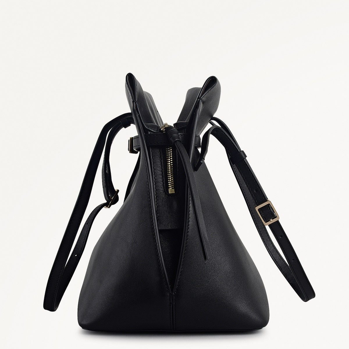Radley London Black Large Ziptop Shoulder Bag