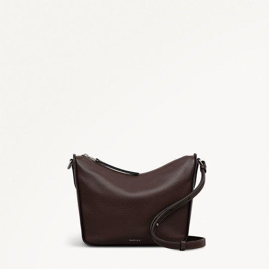 Radley London Dark Oak Medium Ziptop Cross Body Bag