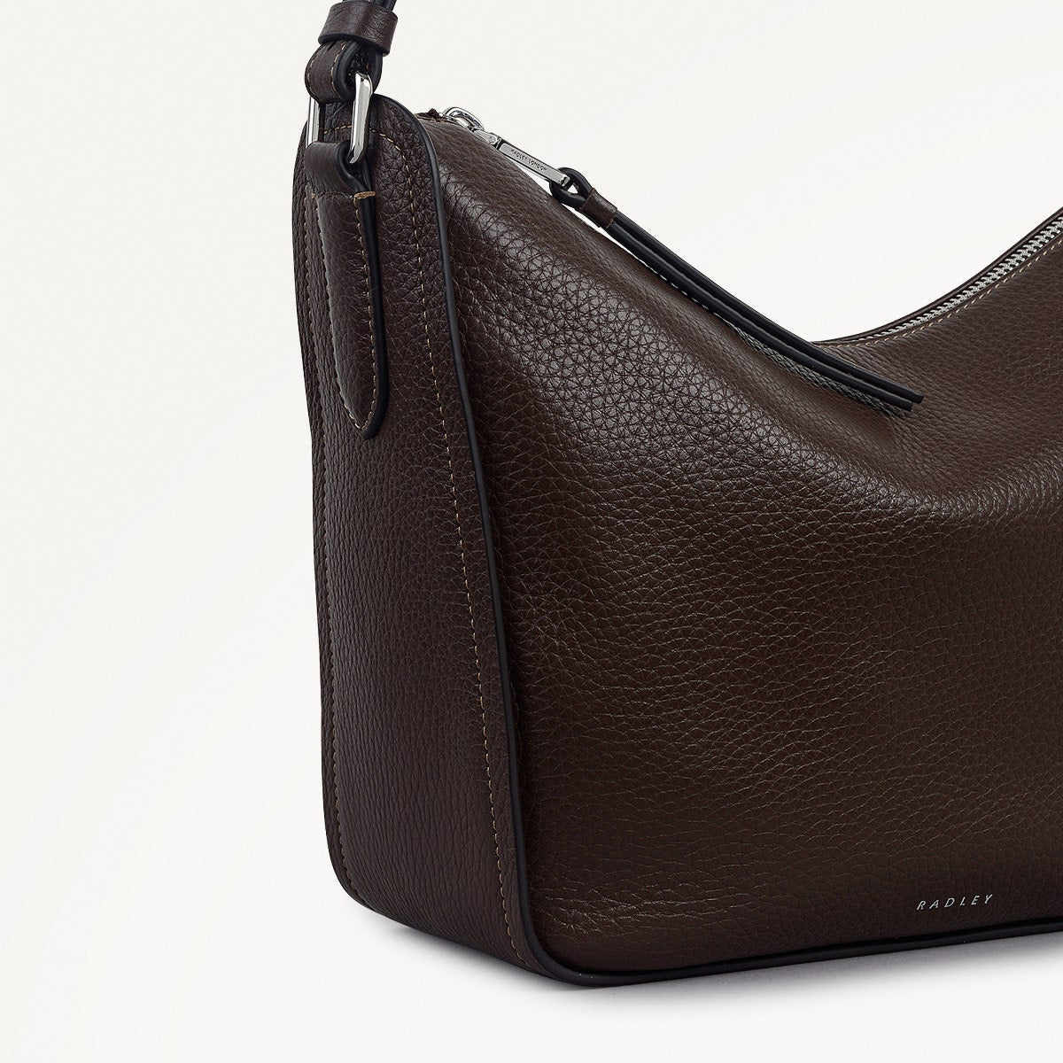 Radley London Dark Oak Medium Ziptop Cross Body Bag