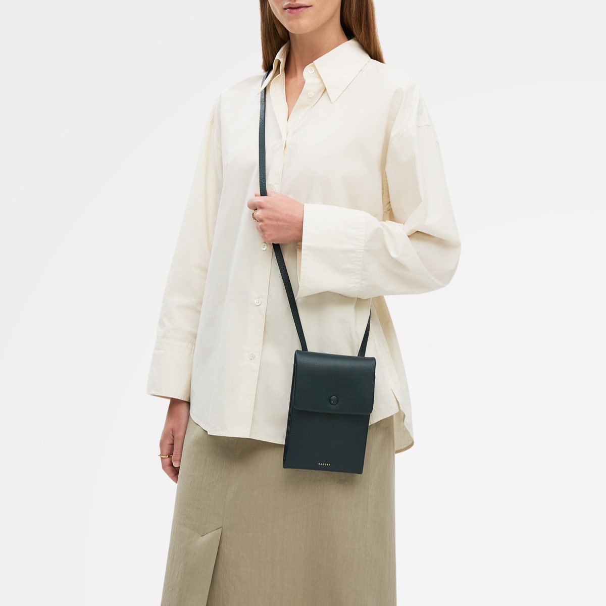 Radley London Teal Medium Phone Cross Body Bag