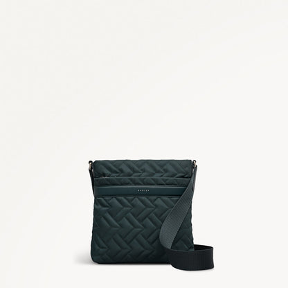Radley London Teal Small Ziptop Cross Body Bag
