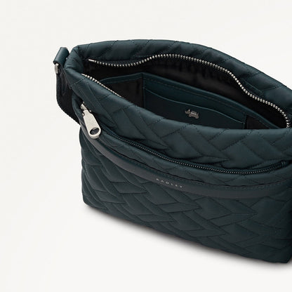Radley London Teal Small Ziptop Cross Body Bag