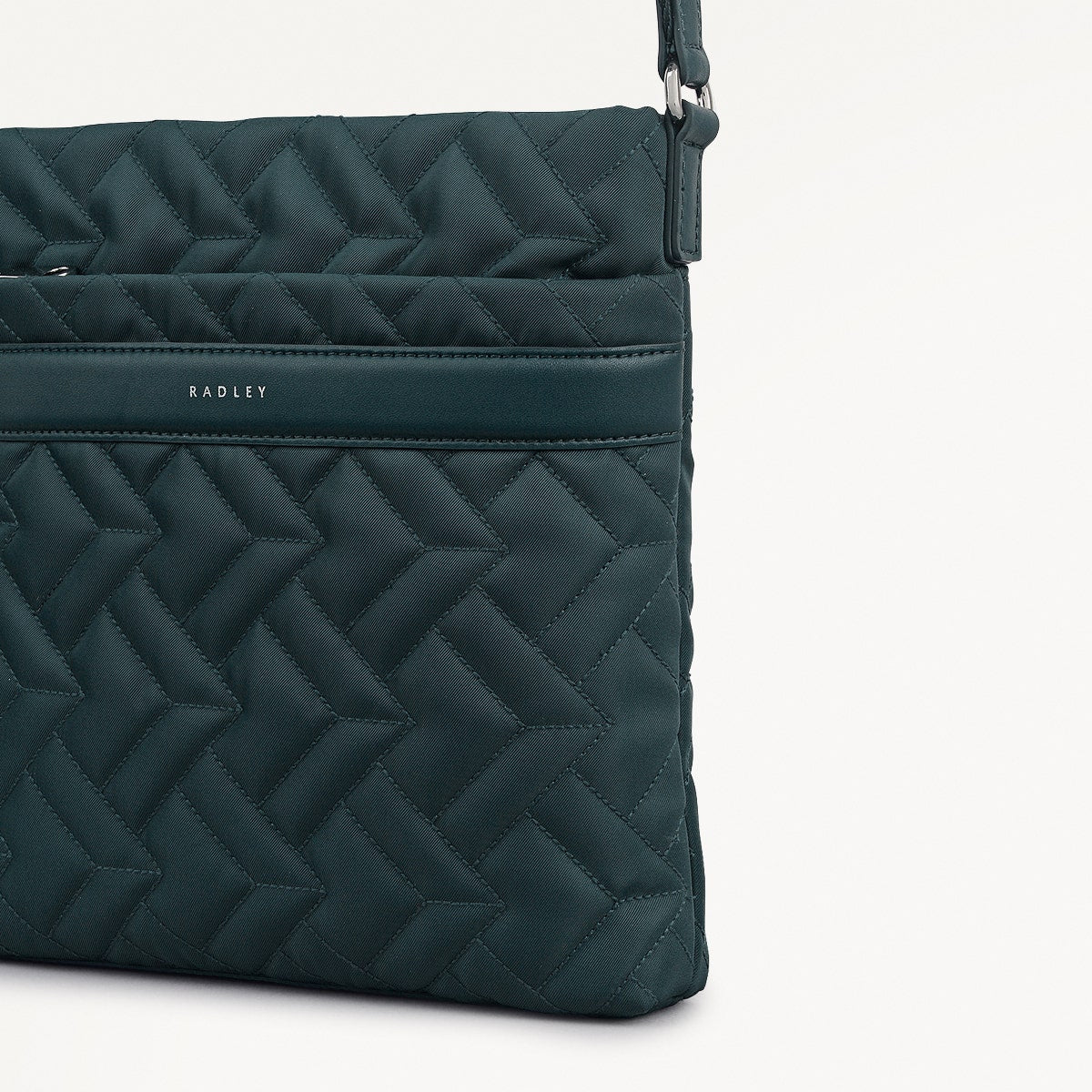 Radley London Teal Small Ziptop Cross Body Bag