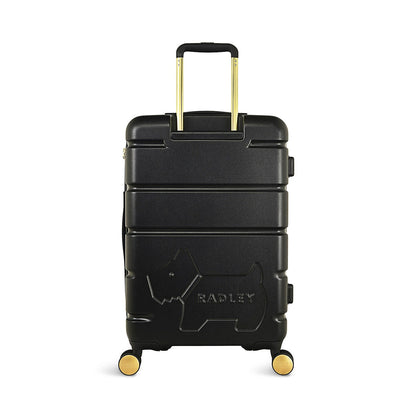 Radley London Black 4 Wheel Medium Suitcase