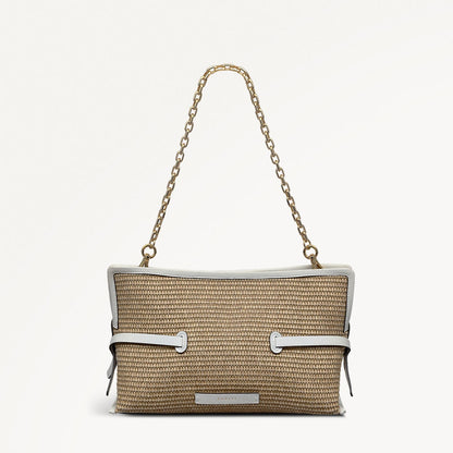 Radley London Natural Medium Open Top Clutch Bag