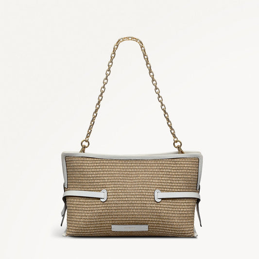 Radley London Natural Medium Open Top Clutch Bag