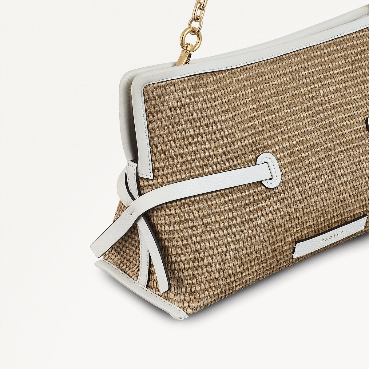 Radley London Natural Medium Open Top Clutch Bag